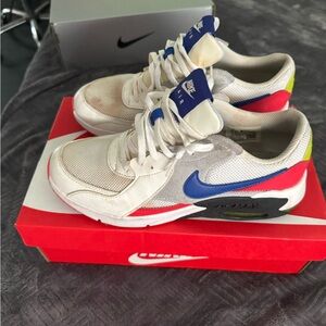 Nike Kids Sneakers White Blue Red